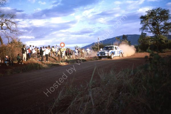 Evening, East African Safari Rally 1973, Ol Donyo Sabuk